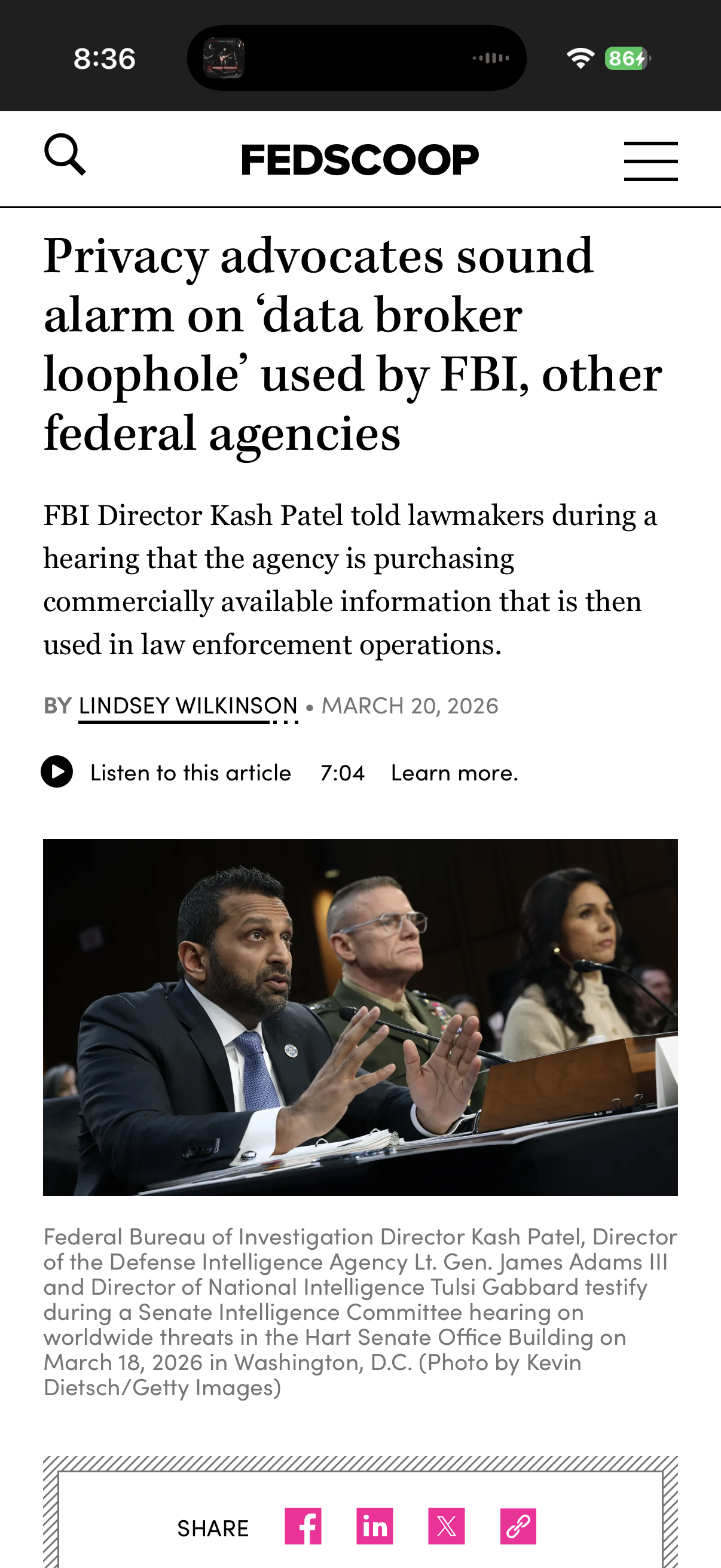 FedScoop FBI data buying article